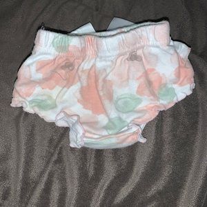 Soft pink and green bloomers